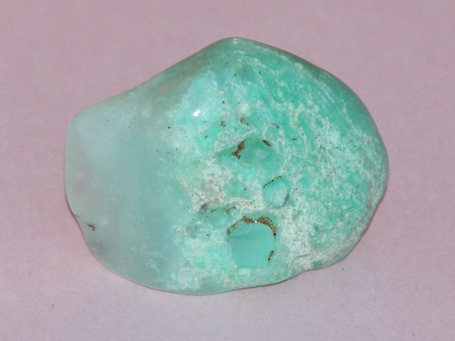 Pierre Roulée Chrysoprase 