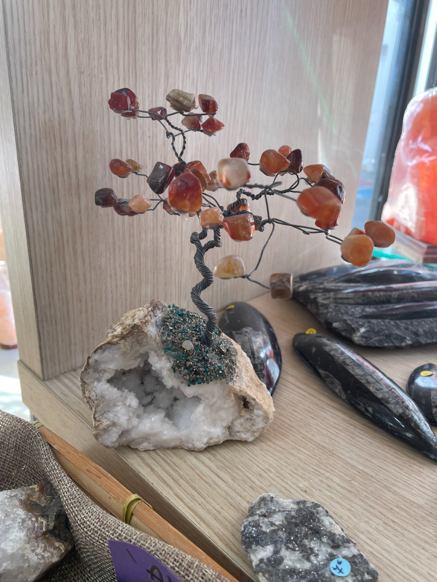 Arbre Créa Cornaline Pierre Roulée